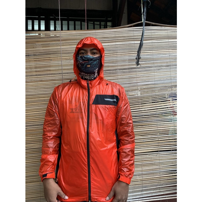 Jaket Olahraga Parasut Windbreaker Running Cycling Hiking No Eiger Rab Terlaris