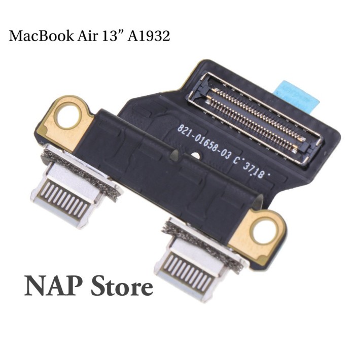 DC Power Jack USB Type C Connector Charge MacBook Air 13 A1932