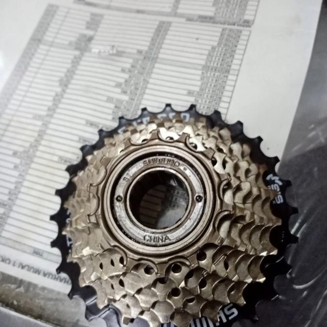 sproket shimano 7 speed TZ500-7 free wheel 7 speed shimano