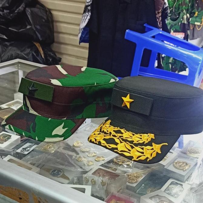 topi komando TNI AD pdl pdh buat pati