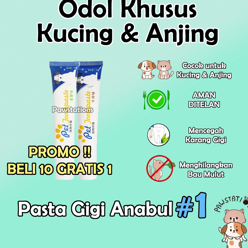 ➠Bestseller✳➭ D970P Odol Kucing Odol Anjing Odol Kucing Pasta Gigi Anjing Pasta Gigi Kucing Gosok Gi
