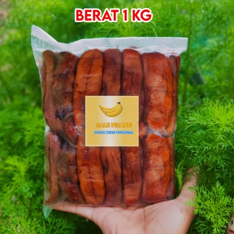 Promo Menarik (COD) Sale pisang basah 1kg termurah - selai pisang Camilan sale Kiloan Murah Pisang m