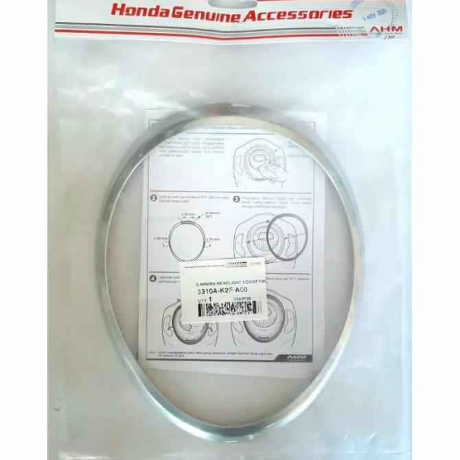 GARNIS LAMPU DEPAN HONDA SCOOPY 2021