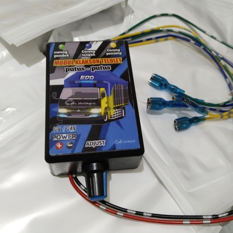 Terbaru Relay Modul Klakson Telolet Putus Putus Ala Marco Italy 12/24V Jy23