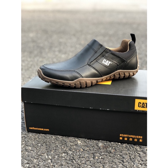 Original Caterpillar Genuine Leather Men Boot Shoes 415 155 1