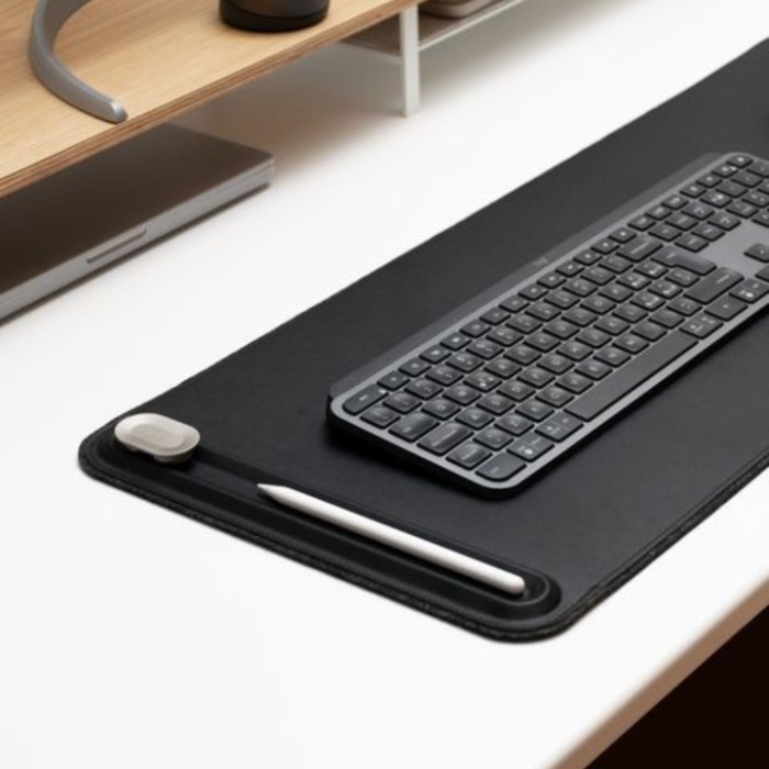 

Bestseller Orbitkey Desk Mat Slim Premium Leather Hitam / Stone Original