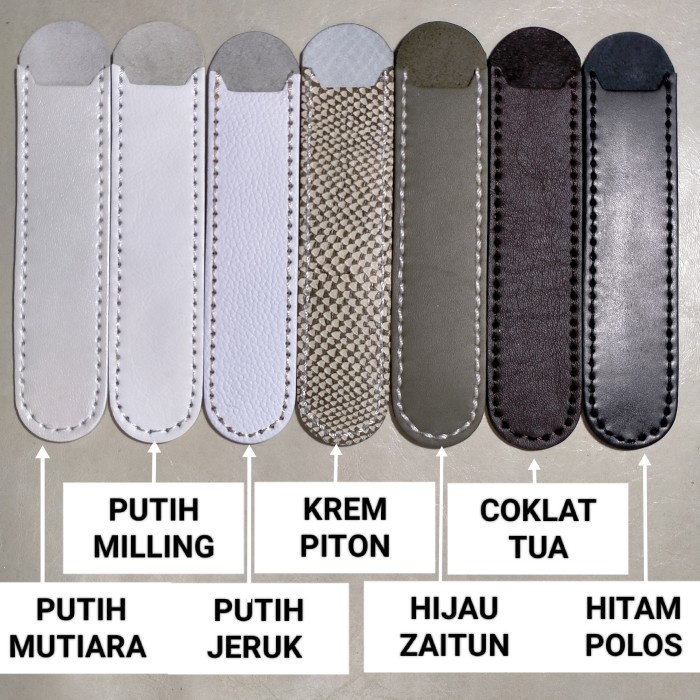

Bestseller Sarung Tempat Pen Pulpen Pensil Kulit Sapi Asli Leather Pen Case 1 Pen
