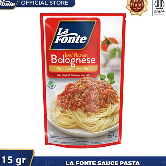 

➢Paling Popular✶ JWWAG La Fonte Saos Pasta Bolognese 315gr - 1 Pc R89 ➶Pasti Murah