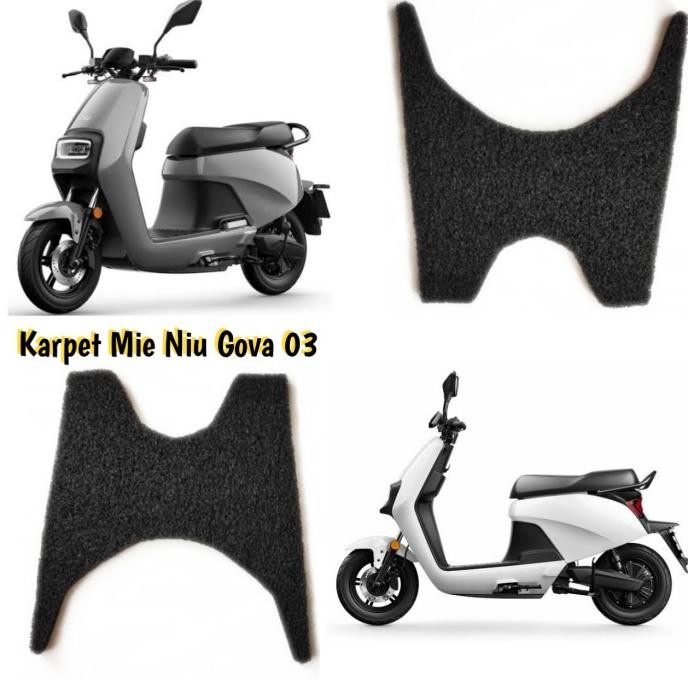 Kode Br01 Produk Baru Karpet Mie Bihun Motor Niu Gova 03 Alas Kaki Motor Listrik
