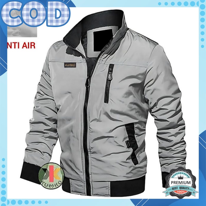 Jaket Laki Laki Dewasa Terbaru Distro Ori Import Jaket Pria Parasut Anti Air Anti Angin Simple Outdo