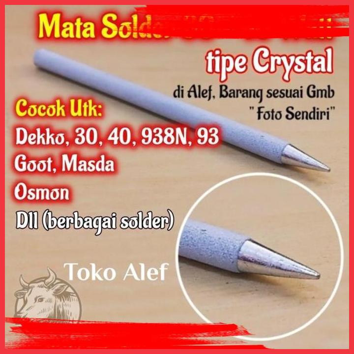 (ALEF) MATA SOLDER CRYSTAL 30 40 WATT R 48B DEKKO GOOT MAZDA R48B R 48