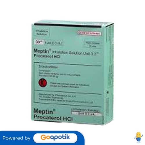 MEPTIN INHALATION SOLUTION 0.3 ML VIAL