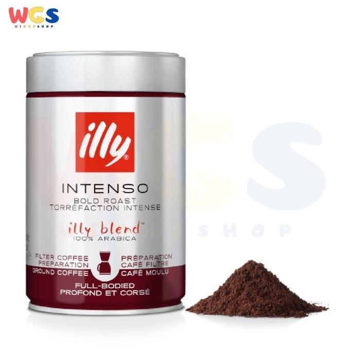 

Illy Intenso Bold Roast Torrefaction Arabica Filter Ground Coffee 250G