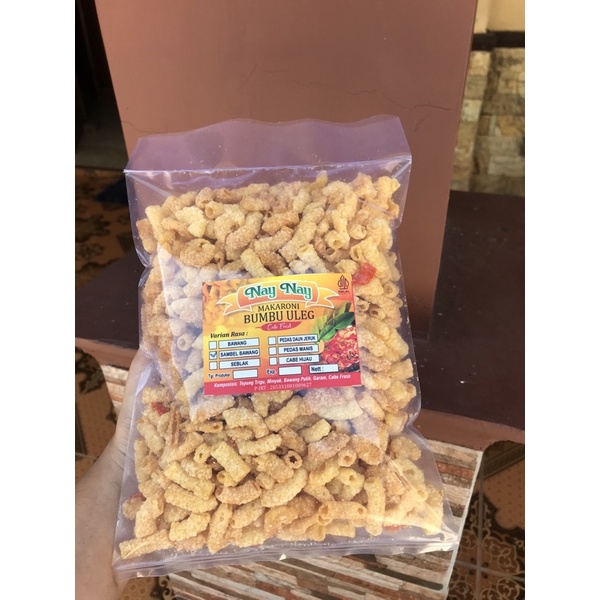 

Makaroni Nay Nay Bumbu Uleg Rasa Sambal Bawang 250gram