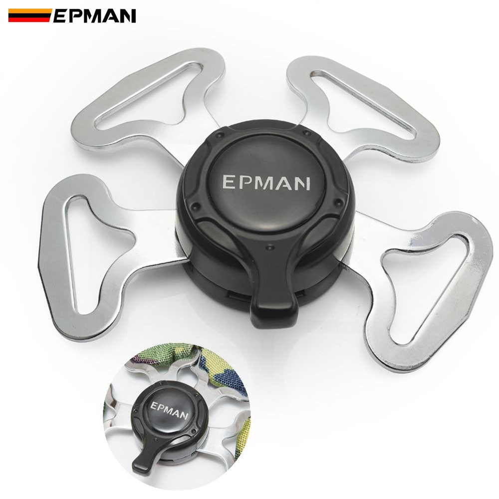 EPMAN Auto Harness Cam Lock Safety Seat Belt Endurance Buckle 4/5 Point Cam lock Buckles For 2"/3" S