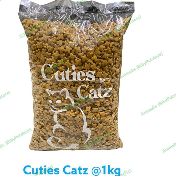 =====] Cuties Catz Tuna 1 Kg/ Makanan Kucing Cuties Tuna