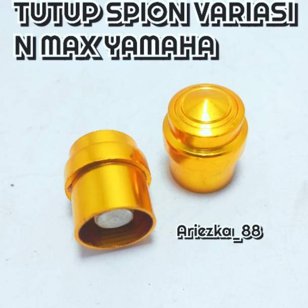 Sparepart Baut Spion Tutup Baut Spion /Variasi Penutup Tempat Baut Spion Nmax Cnc Motor Ori
