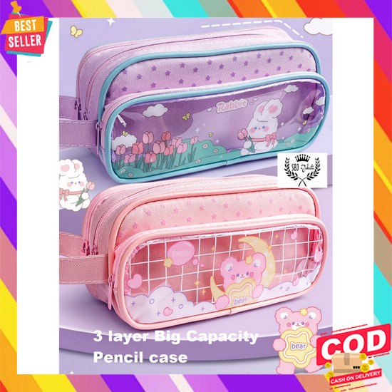 Tempat Pensil Anak Perempuan Dusgrip Sd Tk Cowok Cewek Lucu Wadah Pulp Tempat Pensil Kotak Pensil 3