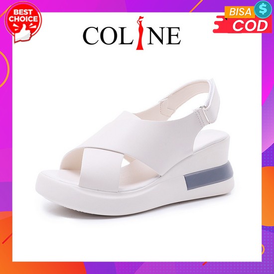 Sandal Tali Wanita Platform Sendal Terbaru Kekinian Murah Kulit Karet Sepatu Sendal Perempuan Dewasa