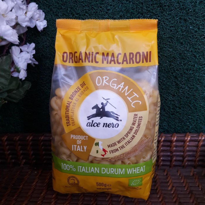 

Organic Macaroni