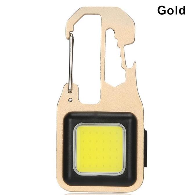 Mini Led High-Lumens Senter Lentera Emergency Gantungan Kunci Saku