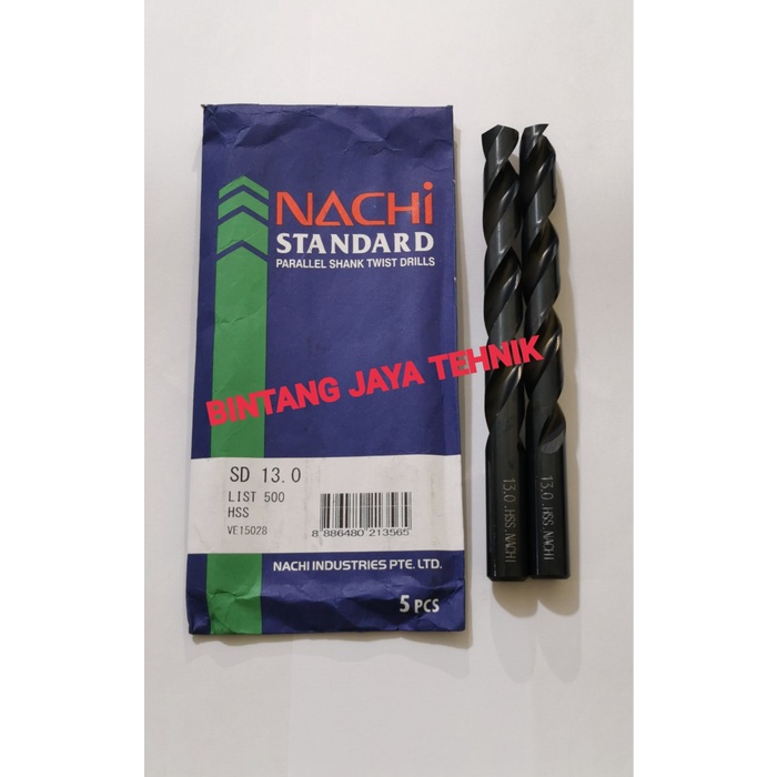 Terlaris Mata Bor Besi 13Mm Nachi Hss / Nachi 13Mm Mata Bor Besi