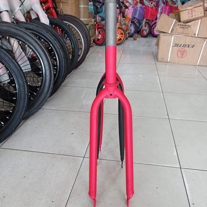 Fork sepeda 700 c fixie over size