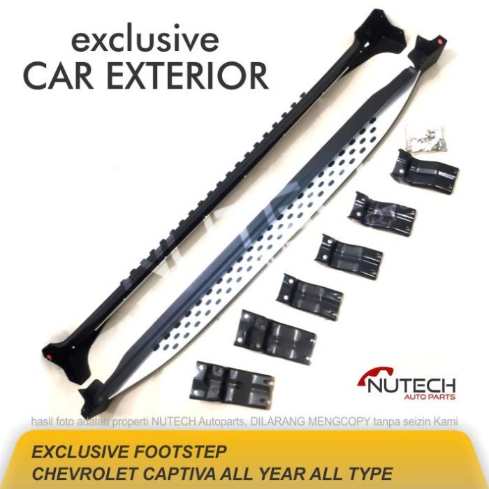 Footstep Foot Step Chevrolet Captiva Nfl Ss Fl Plug N Play Model Baru