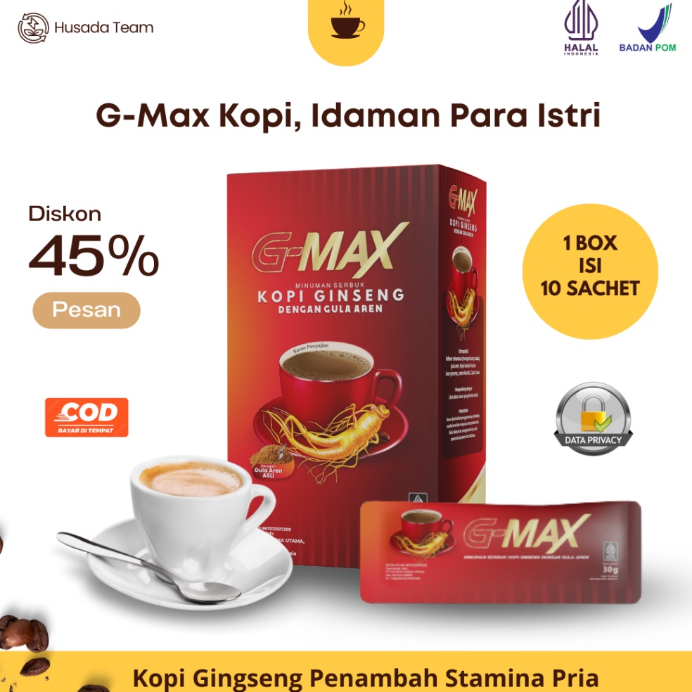 

Yang dinanti G-MAX COFFE - KOPI PENAMBAH STAMINA PRIA BPOM AMAN - GATOT KACA RUBE