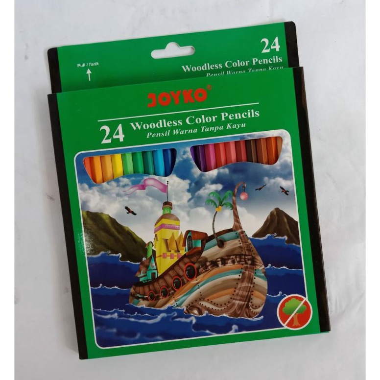 

Terkini.. pensil warna joyko 24-warna cp-104 40