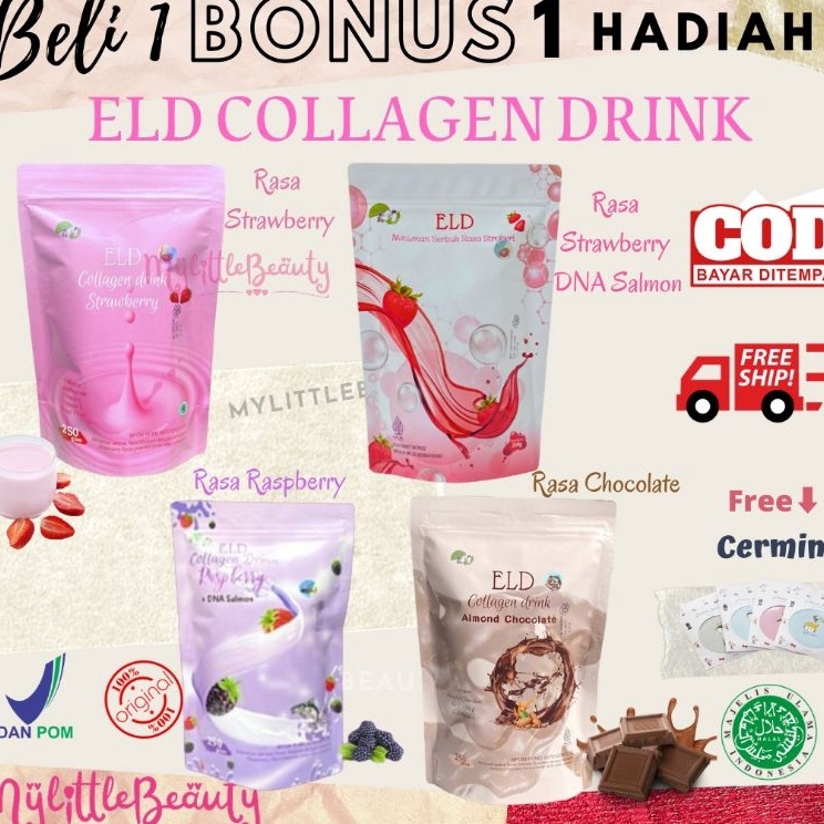 

PNZT9784 [PROMO MURAH!!!] ELD Collagen Minuman Colagen Original (BELI 1 Free Hadiah Cermin)