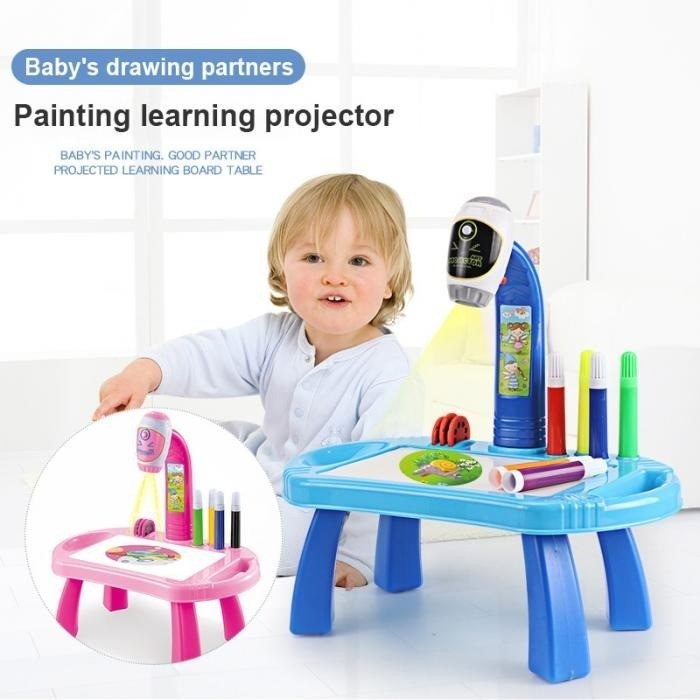 Mainan Anak Projector - Painting Leaming Projector Impor