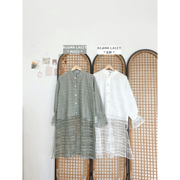 LOCANA ALUNA LACEY TUNIC