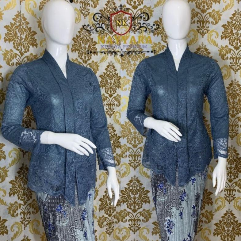 Model baru - Kebaya Kartini Modern  Kebaya Modern  Kebaya Tunik  Setelan Kebaya Brokat  Kebaya Broka