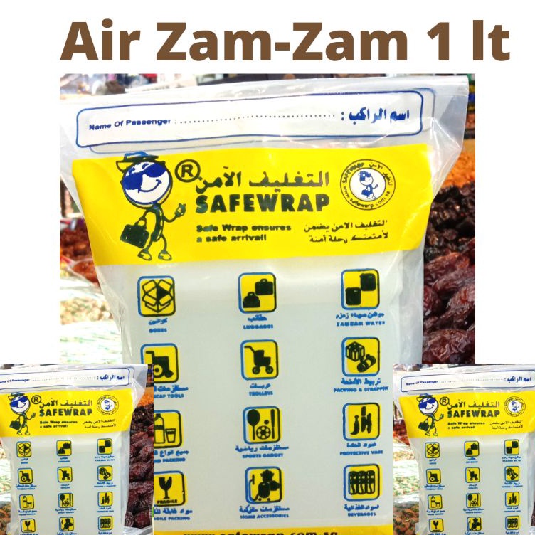 

Stock Banyak Air Zam-Zam 1Lt 100%Asli Bisa di tes insha allah tidak di campur Murah Banget