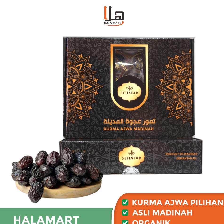 

❅Dijual Murah✢➙ WPEOL Kurma Ajwa Madinah grade first 1 1kg Q48 Model Terkini