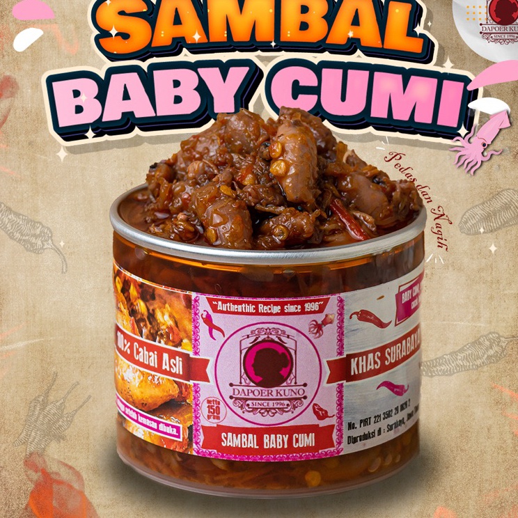 

codeN3z3Y Dapoer Kuno - Sambal Baby Cumi 150gr