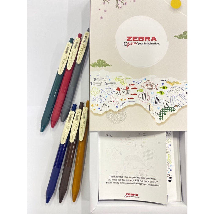 

Best Seller Zebra Sarasa Vintage 0.5 Set 5