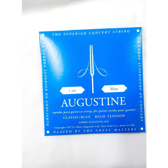 Senar Gitar Nylon Albert Augustine Blue Ori Regular/High Tension