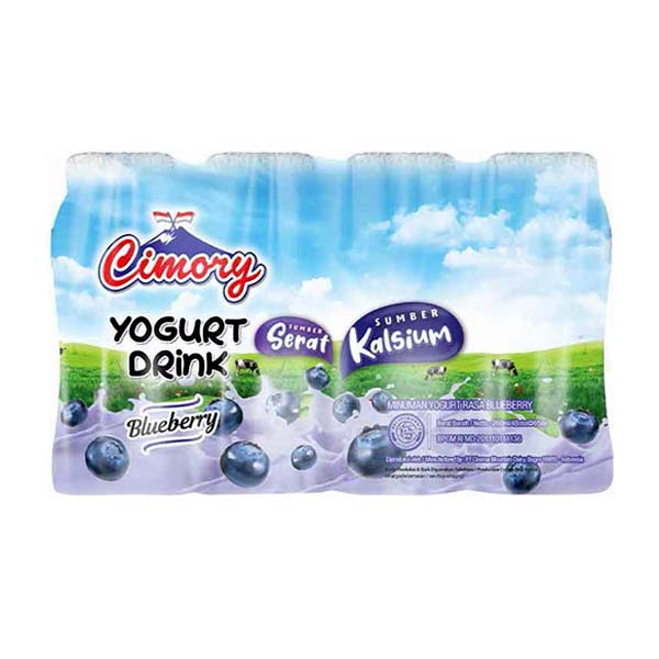 

CIMORY DRINK YOGURT BOTOL BLUEBERRY 4 PCS X 65ML