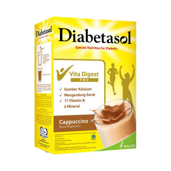 DIABETASOL CAPPUCINO BOX 570 GR