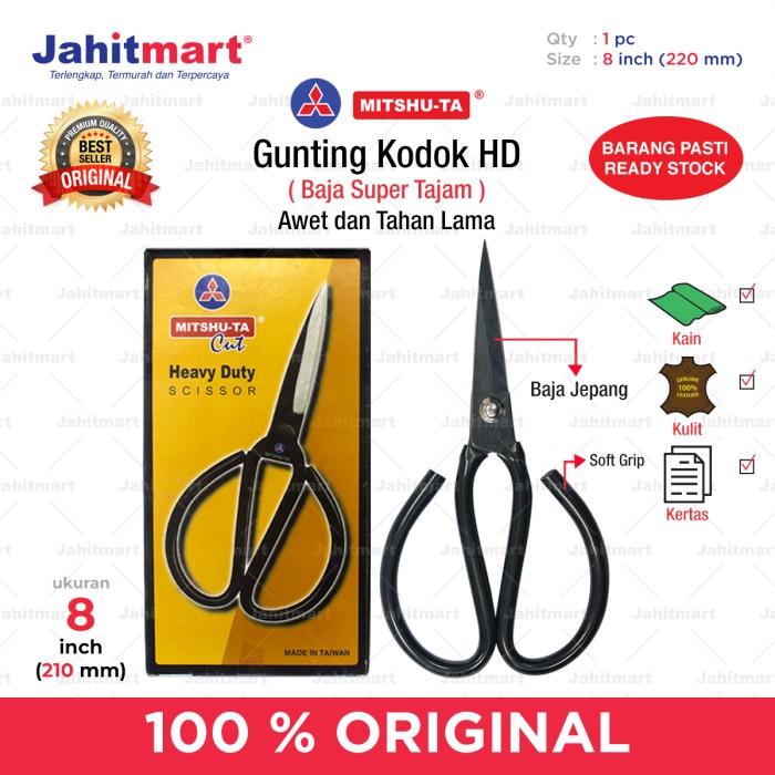 

Bestseller Gunting Kodok "Mitsu-Ta" Cut Hd 210Mm