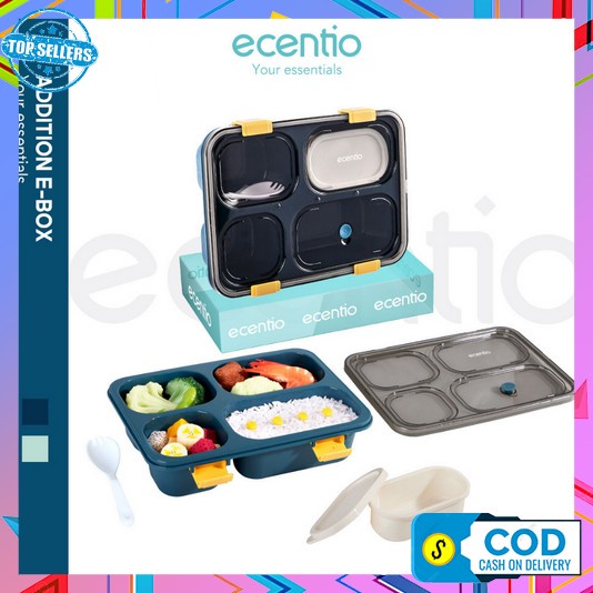 Kotak Makan Lunch Box 1 Set Lengkap Murah Anak Wadah Nasi Sekolah Sd Tuperwar Mini Gratis Tas Botol 