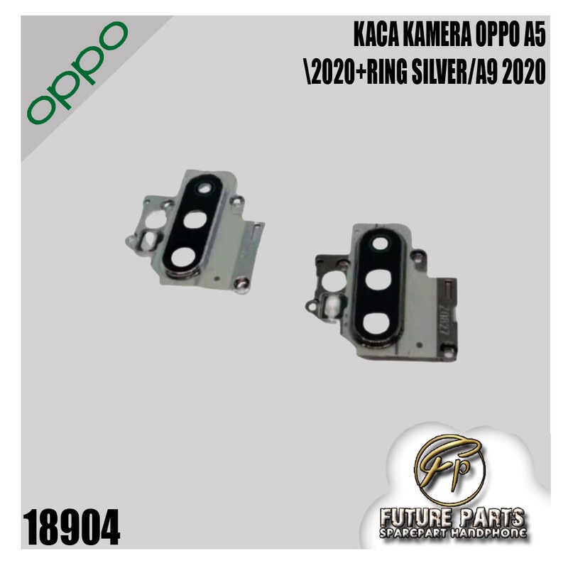 KACA KAMERA OPPO A5 2020+RING SILVER/A9 2020