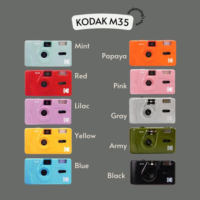 Kodak M35 Point and Shoot Reusable Camera + Film