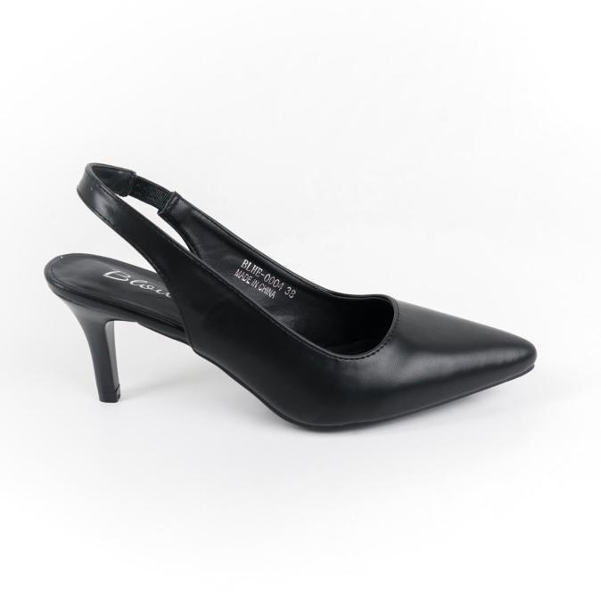 Blow BLHE 0004 Ariella Heels Wedding Kerja Wanita 7cm - Black,36
