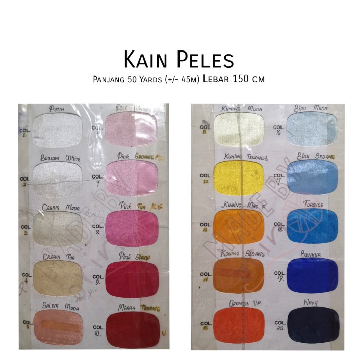 Kain Peles 1 Roll Gulungan Kain Bendera Umbul Umbul Tantinseller