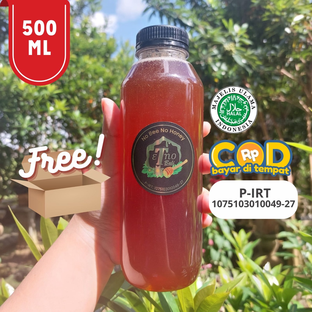 

Madu Lebah Klanceng Kelulut Kele-kele Bali Asli Murni 100% Original Tanpa Campuran