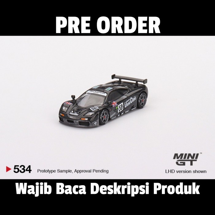 Minigt Mini Gt 534 Mclaren F1 Gtr Le Mans