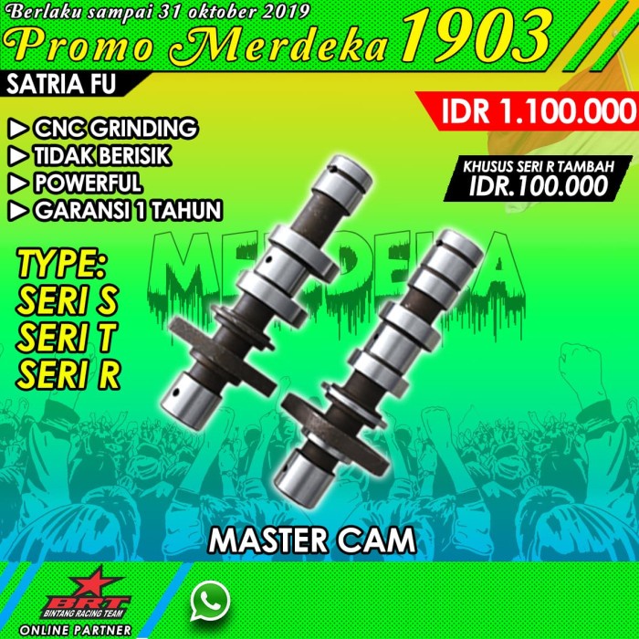 Noken As Brt Suzuki Satria Fu 150 Karburator